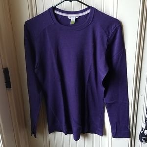 Smartwool lightweight sweater purple womens xl